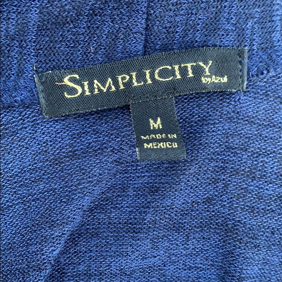 Simplicity blue sweater size medium - Picture 5 of 5